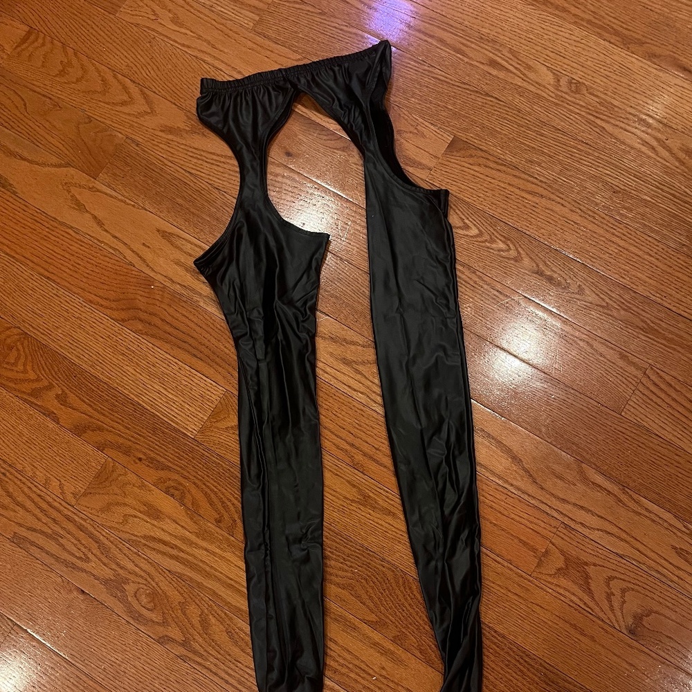 Pleather leggings
